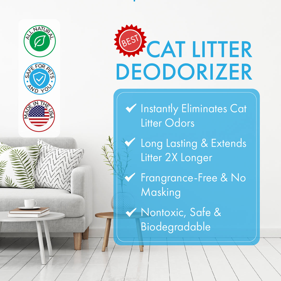 NonScents Cat Litter Deodorizer - Eliminates Kitty Odors